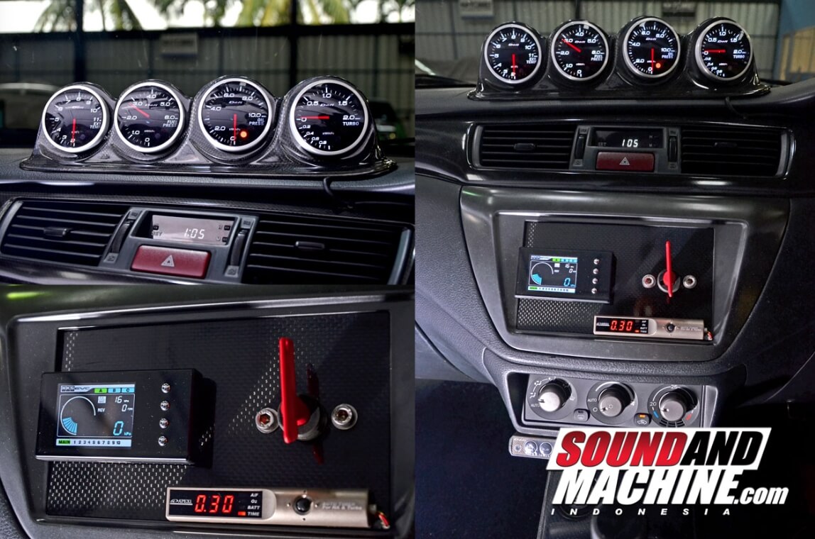 Modifikasi Audio Mitsubishi Lancer Evo