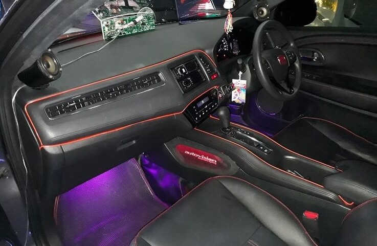 Modifikasi Interior Honda HRV