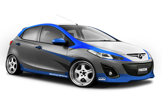 30 Konsep Modifikasi Mobil Mazda 2 Terbaru