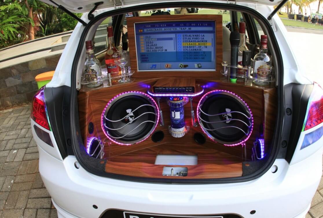 Modifikasi Audio Datsun Go Panca Hatchback Go Plus