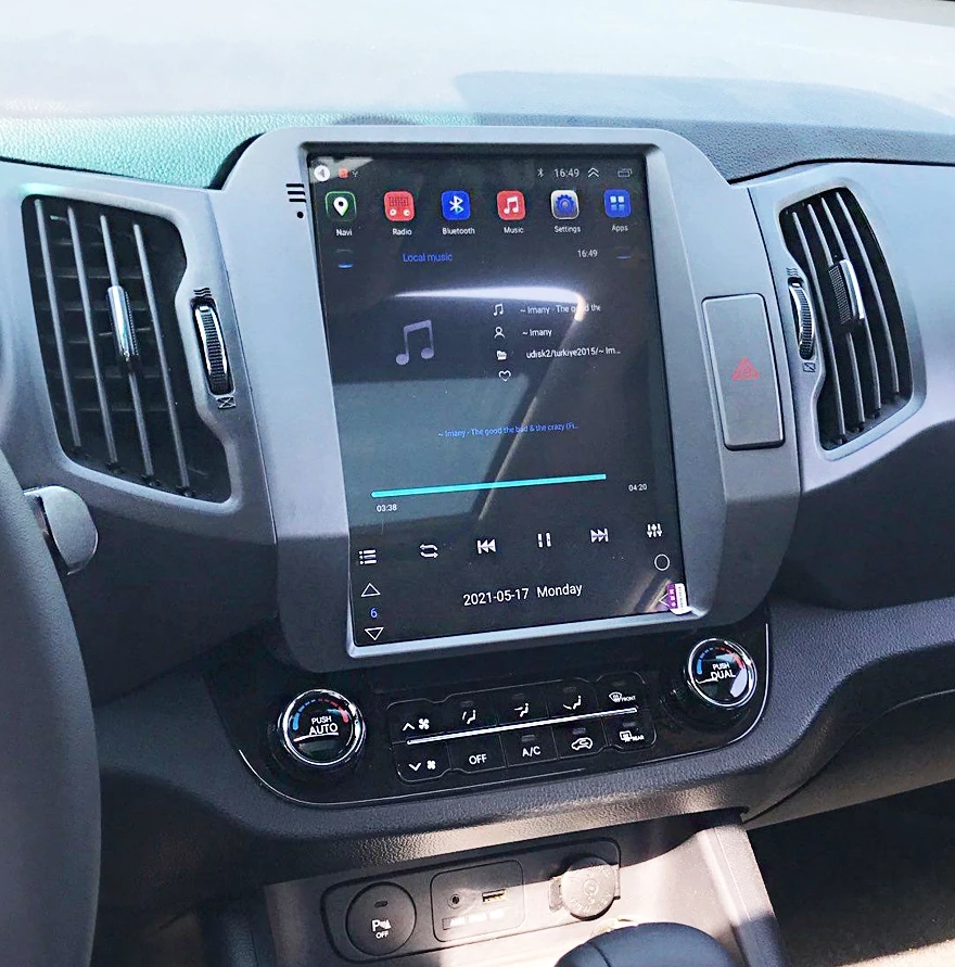Modifikasi Audio dan Sistem Navigasi Kia Sportage