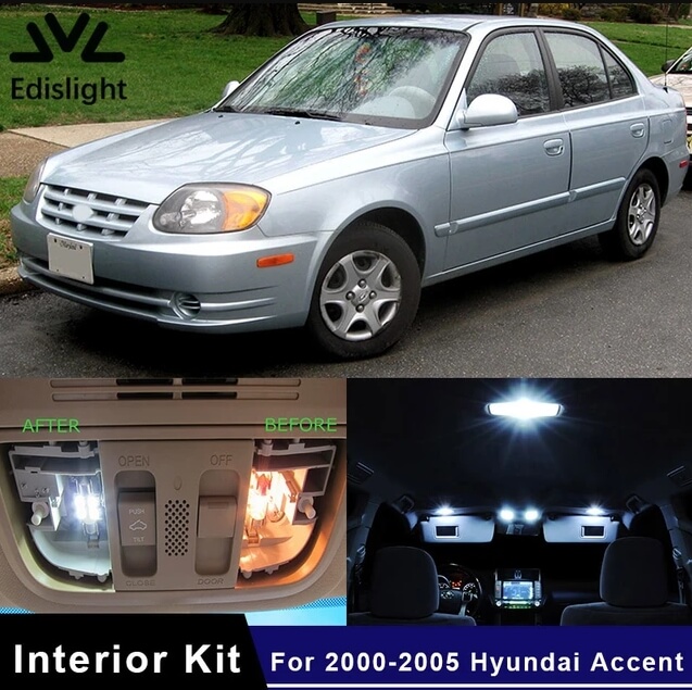 Modifikasi Lampu LED Hyundai Accent